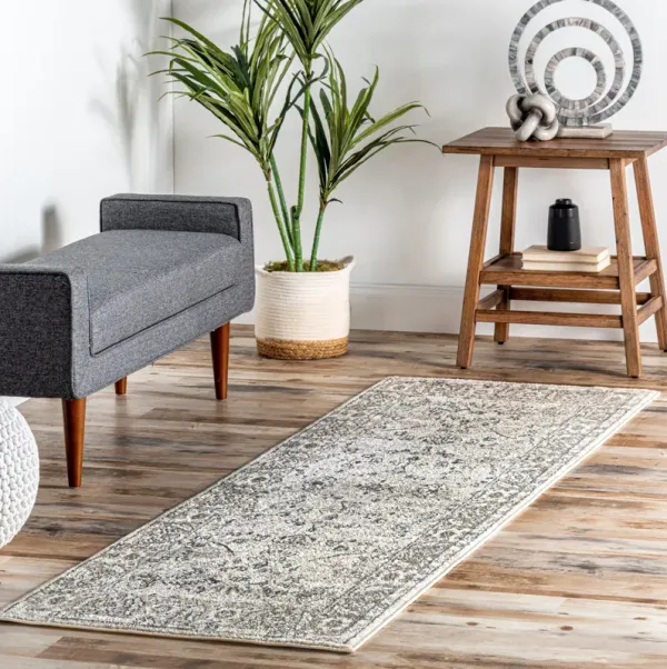 Florid Mystique Fringe Rug