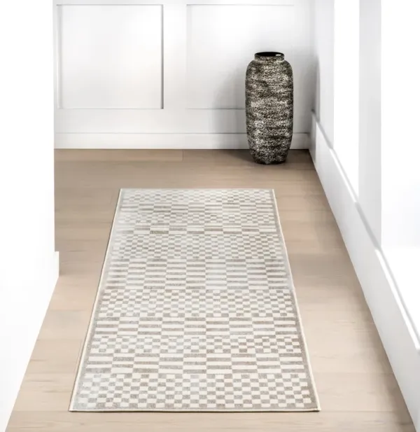 Kallie Washable Tiled Rug