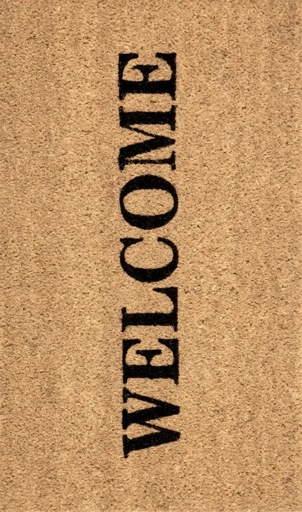 Welcome Coir Doormat