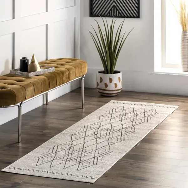 Teagan Washable Zig Zag Rug