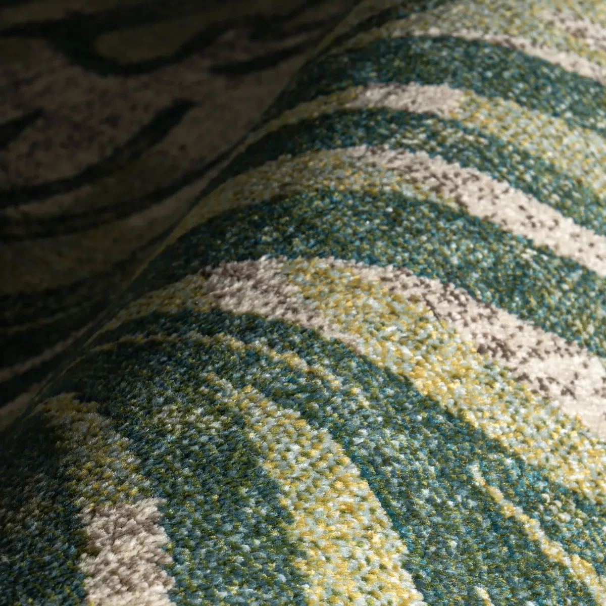 Abstract Floral Rug