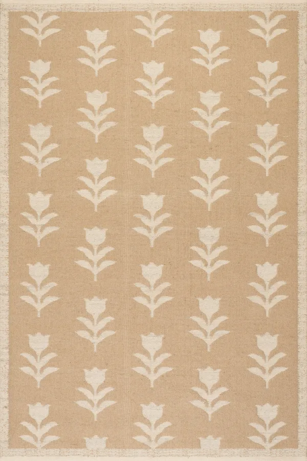 Olinay Floral Farmhouse Rug