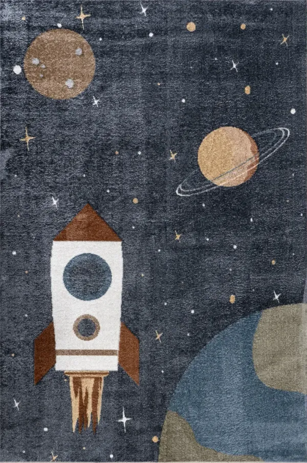 Scottie Kids Outerspace Washable Rug