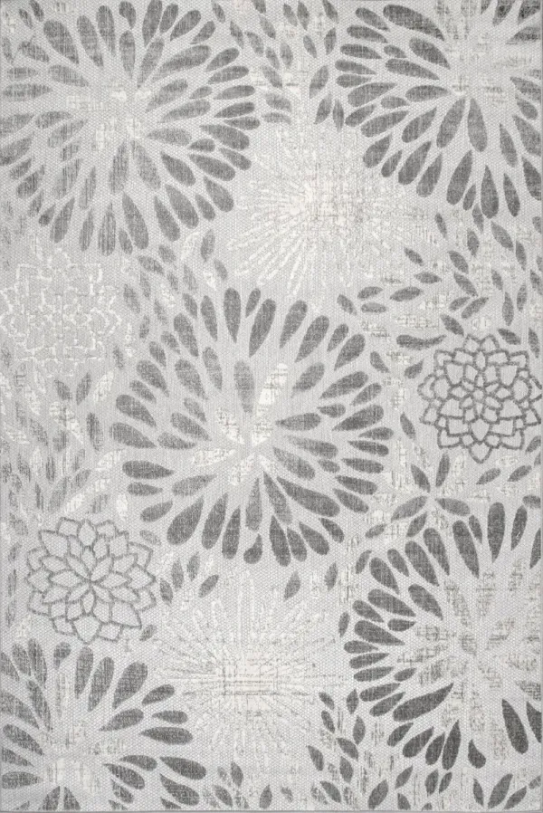 Floral Fireworks Indoor/Outdoor Rug