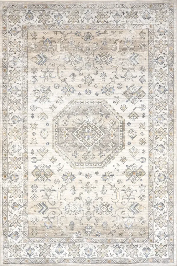 Timeless Charm Spill Proof Washable Rug