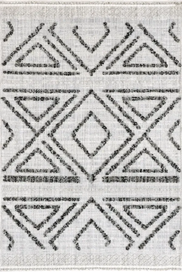 Kalinda Raised Diamond Rug