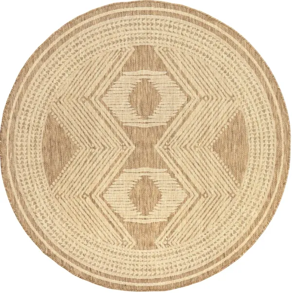 Iris Totem Indoor/Outdoor Flatweave Rug