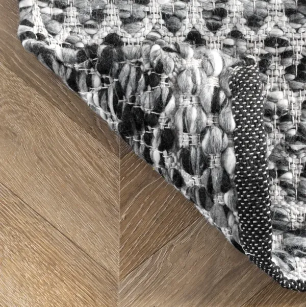 Reversible Striped Bands Indoor/Outdoor Rug