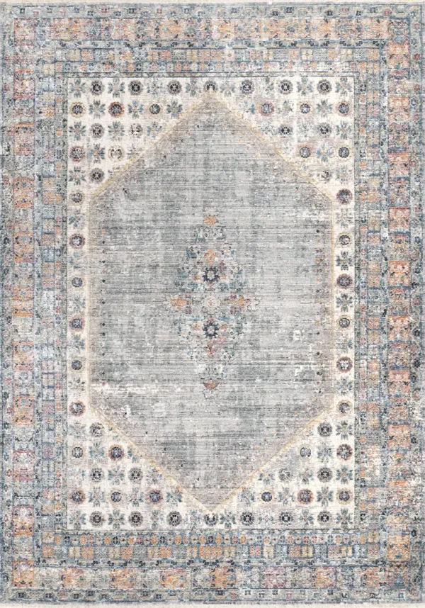 Fade Bouquet Medallion Rug