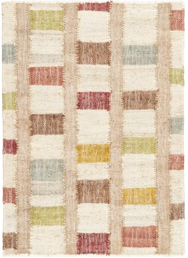 Mosaic Handwoven Jute Rug