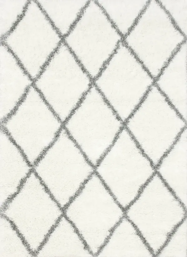 Diamond Shag Rug