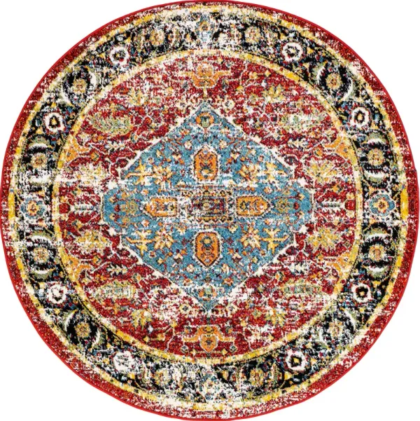 Olden Medallion Indoor/Outdoor Rug