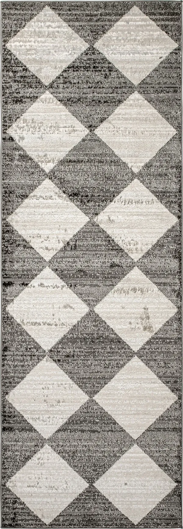 Kayla Checkerboard Tiled Rug