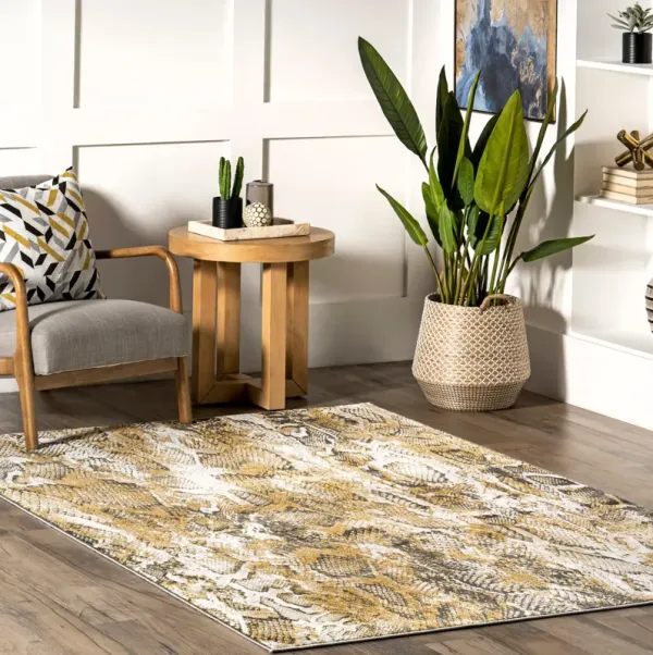 Carissa Serpent Patterned Rug