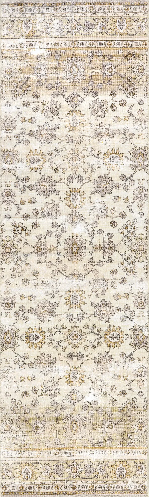 Meena Fading Garden Washable Rug