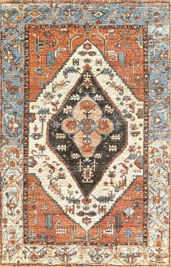 Faded Medallion Rug