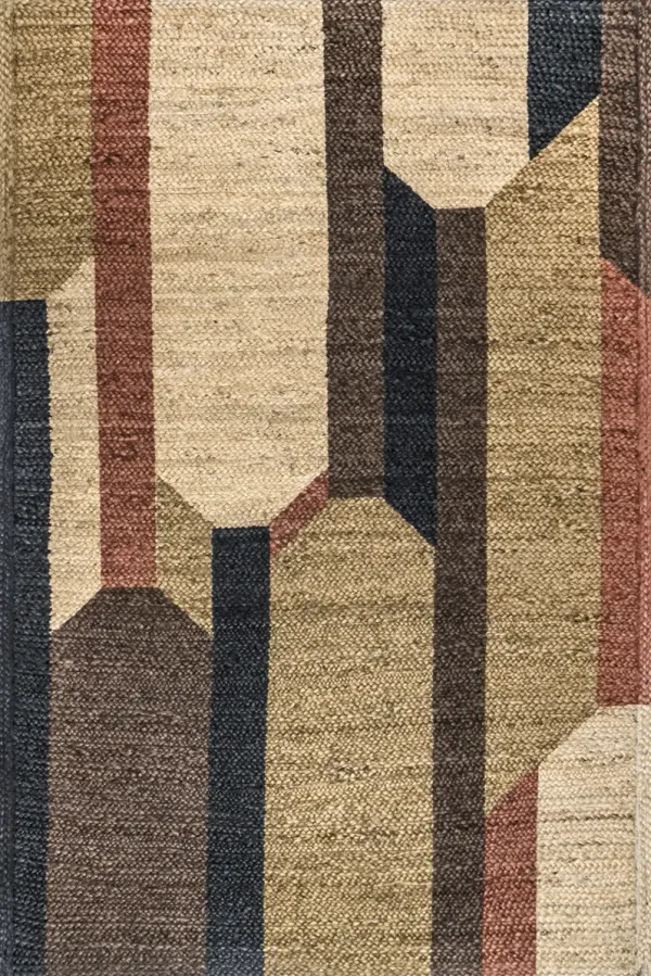 Kathy Jute Banded Rug