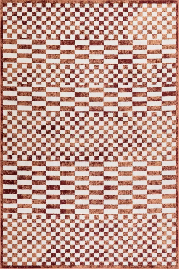 Kallie Washable Tiled Rug