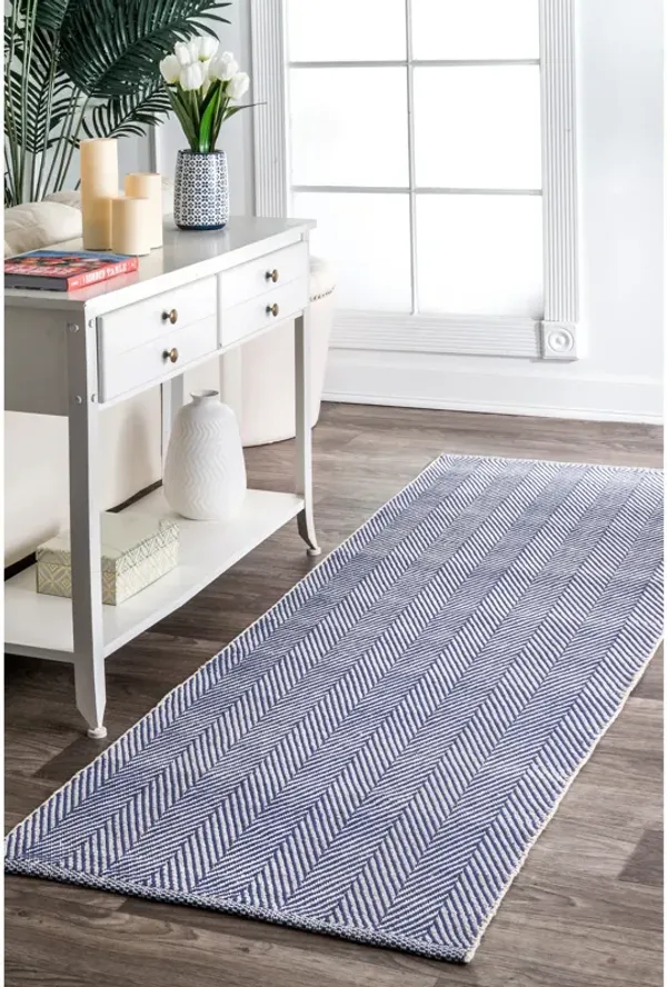 Herringbone Cotton Flatwoven Rug