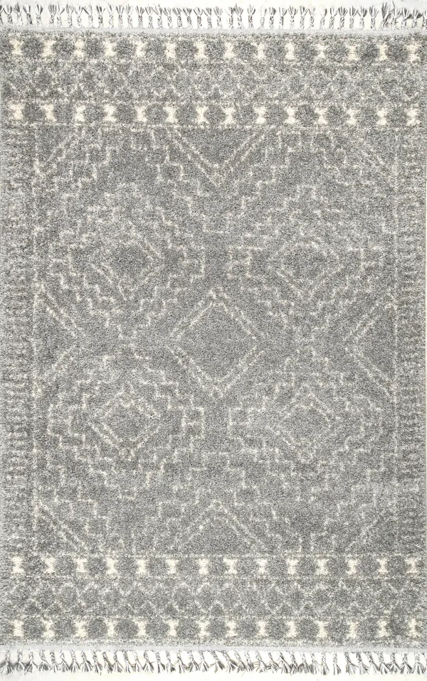 Moroccan Tasseled Rug