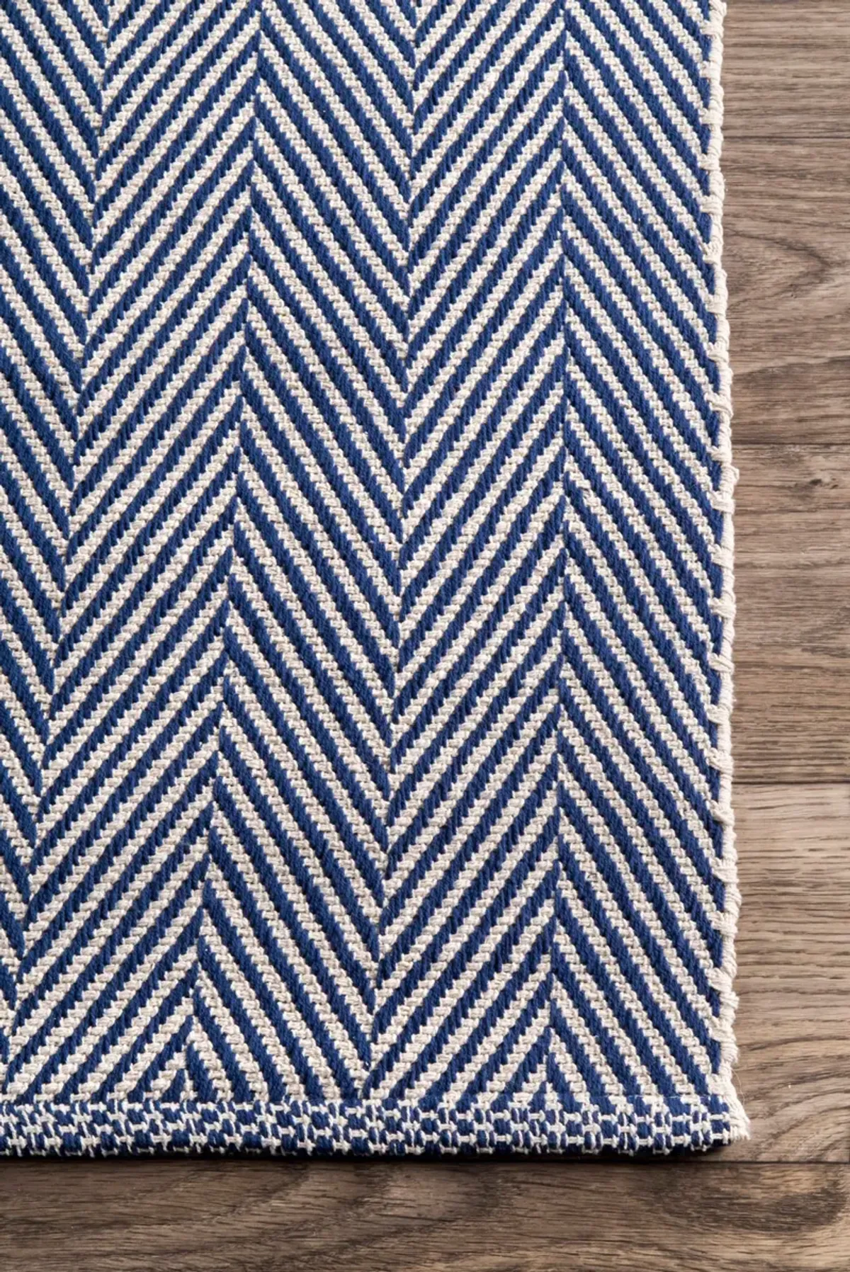 Herringbone Cotton Flatwoven Rug