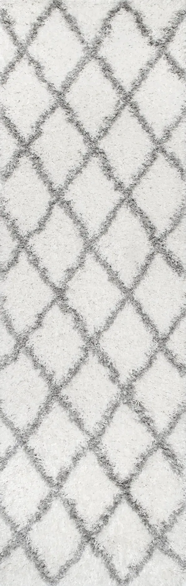 Easy Shag Lattice Rug