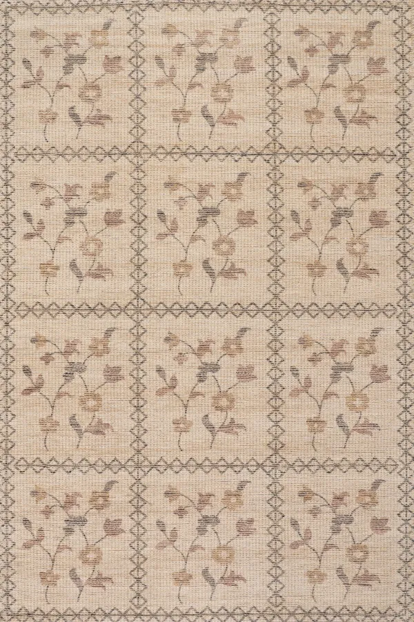 Nyme Floral and Paisley Farmhouse Rug