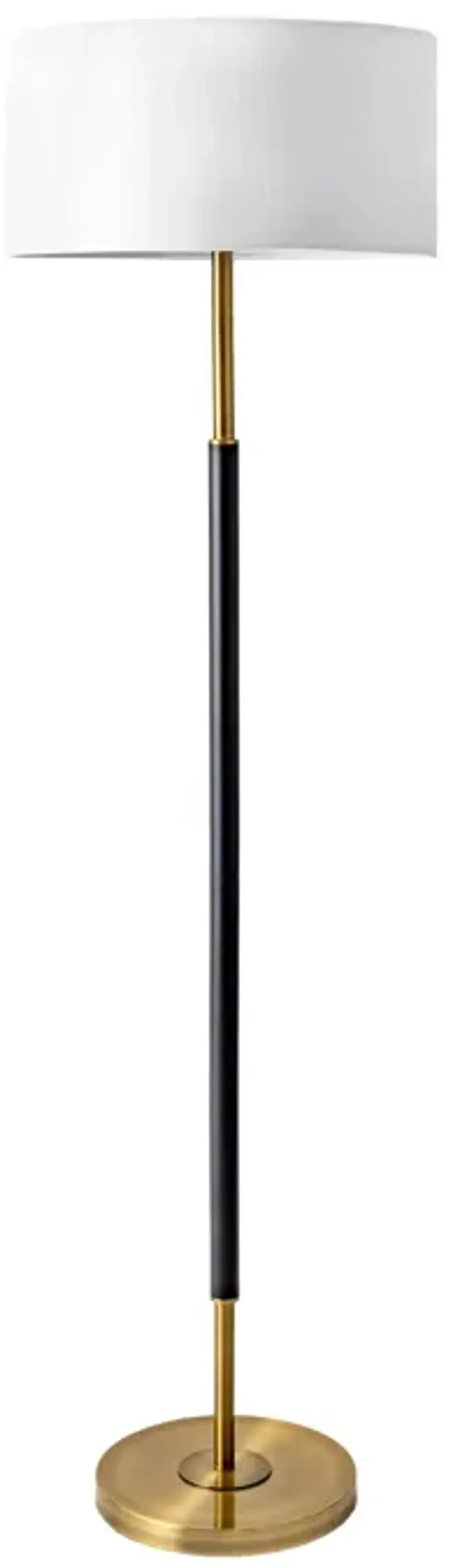 61-inch Coated Metal Pole Floor Lamp