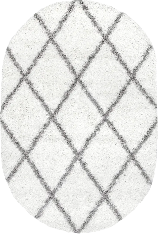 Easy Shag Lattice Rug