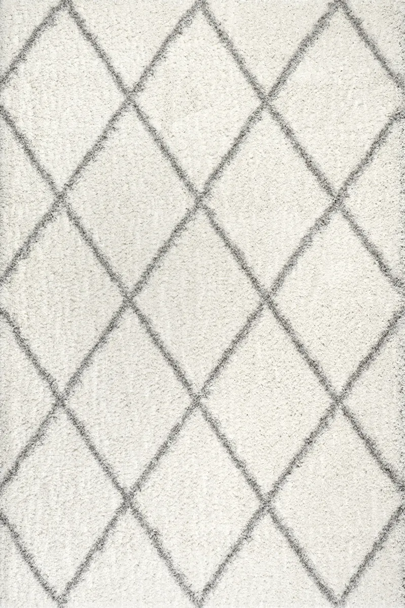 Easy Shag Lattice Rug