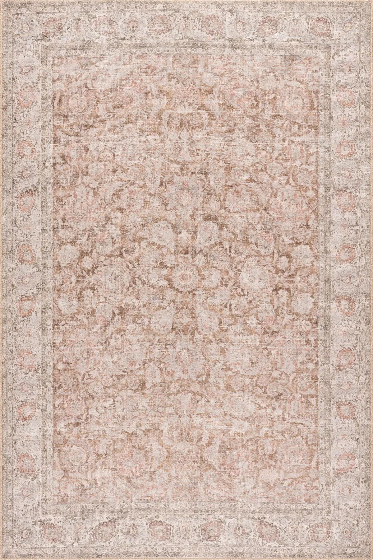 Clinton Antiqued Jute-Blend Rug