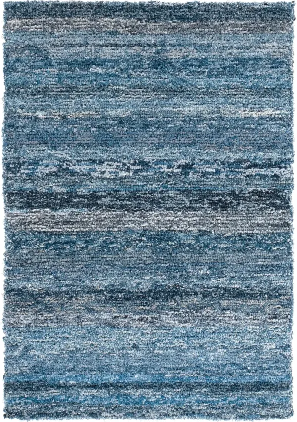 Denim Chindi Hand Hooked Cotton Rug