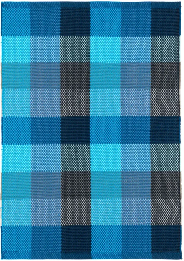 Happy Plaid Handwoven Indoor/Outdoor Rug