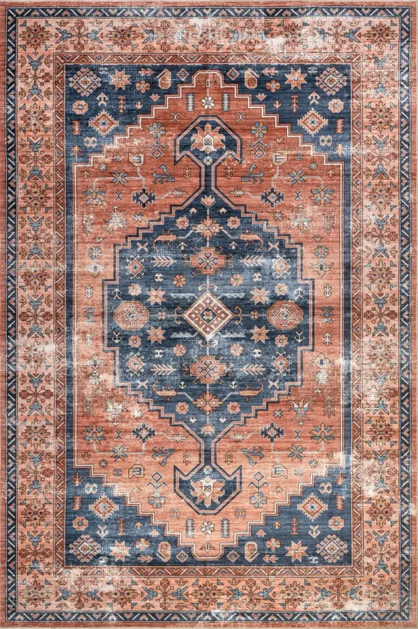 Daisy Spill Proof Washable Persian Rug