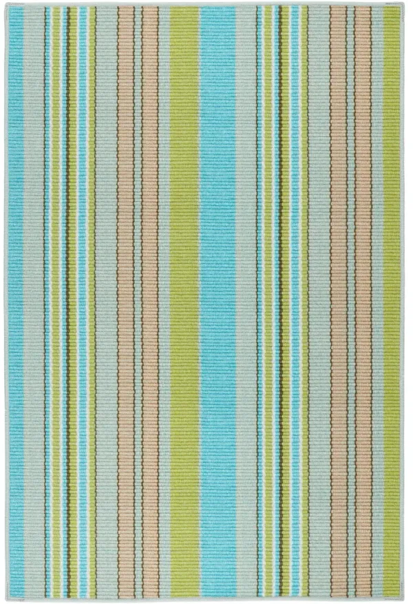 Aquinnah Ticking Machine Washable Rug