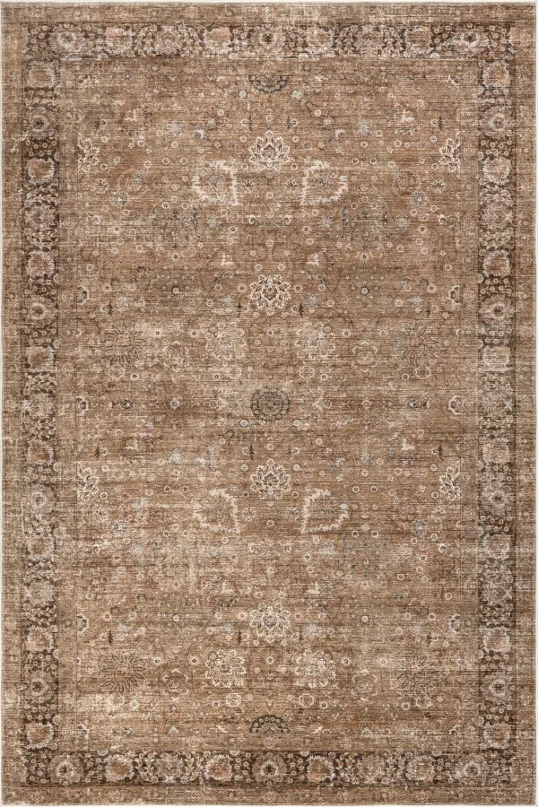 Bayberry Spill Proof Vintage Washable Rug