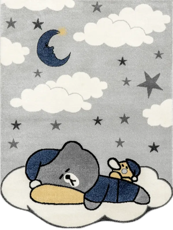 Wilda Kids Sleeping Bear Rug