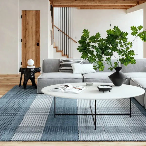 Oregon Plaid Wool Rug
