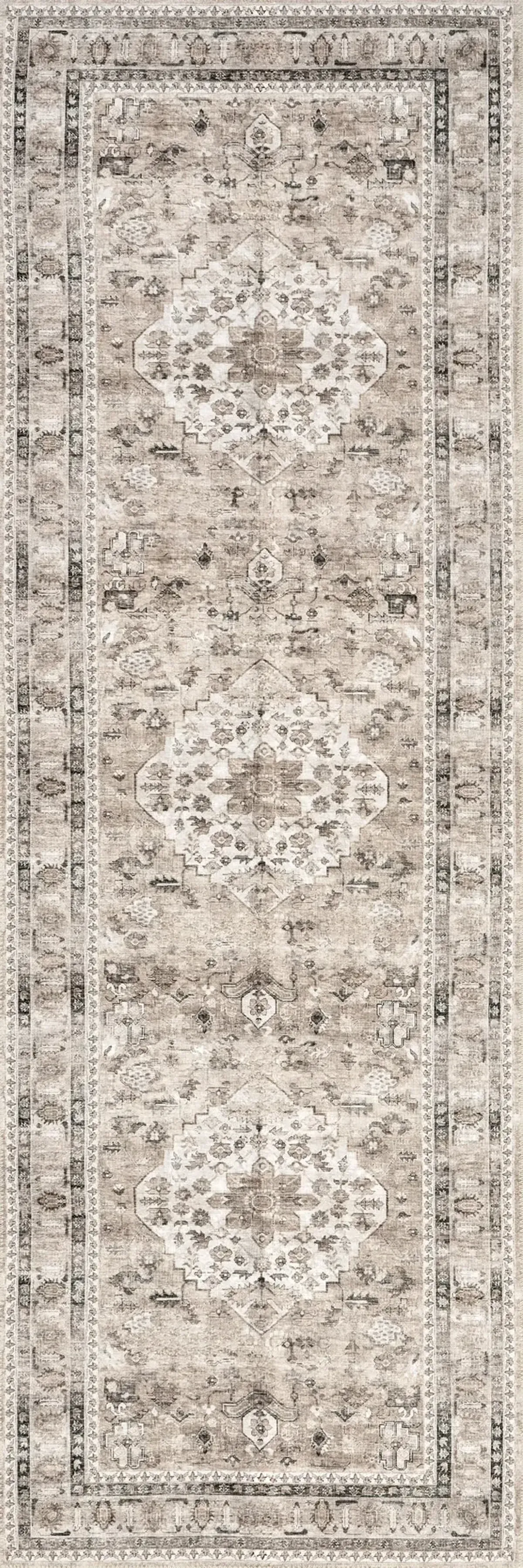 Keyara Spill Proof Washable Rug