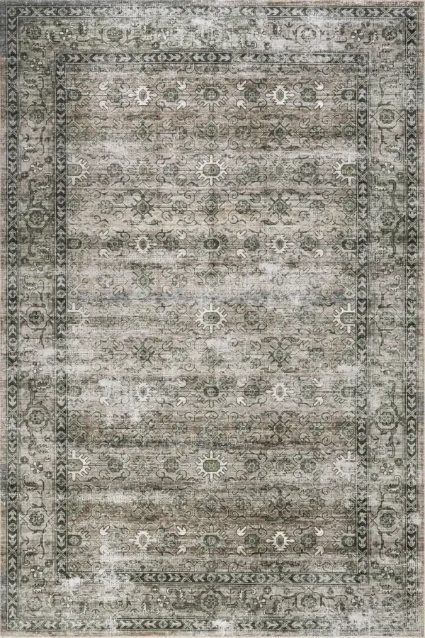 Myrtle Spill Proof Washable Vintage Rug