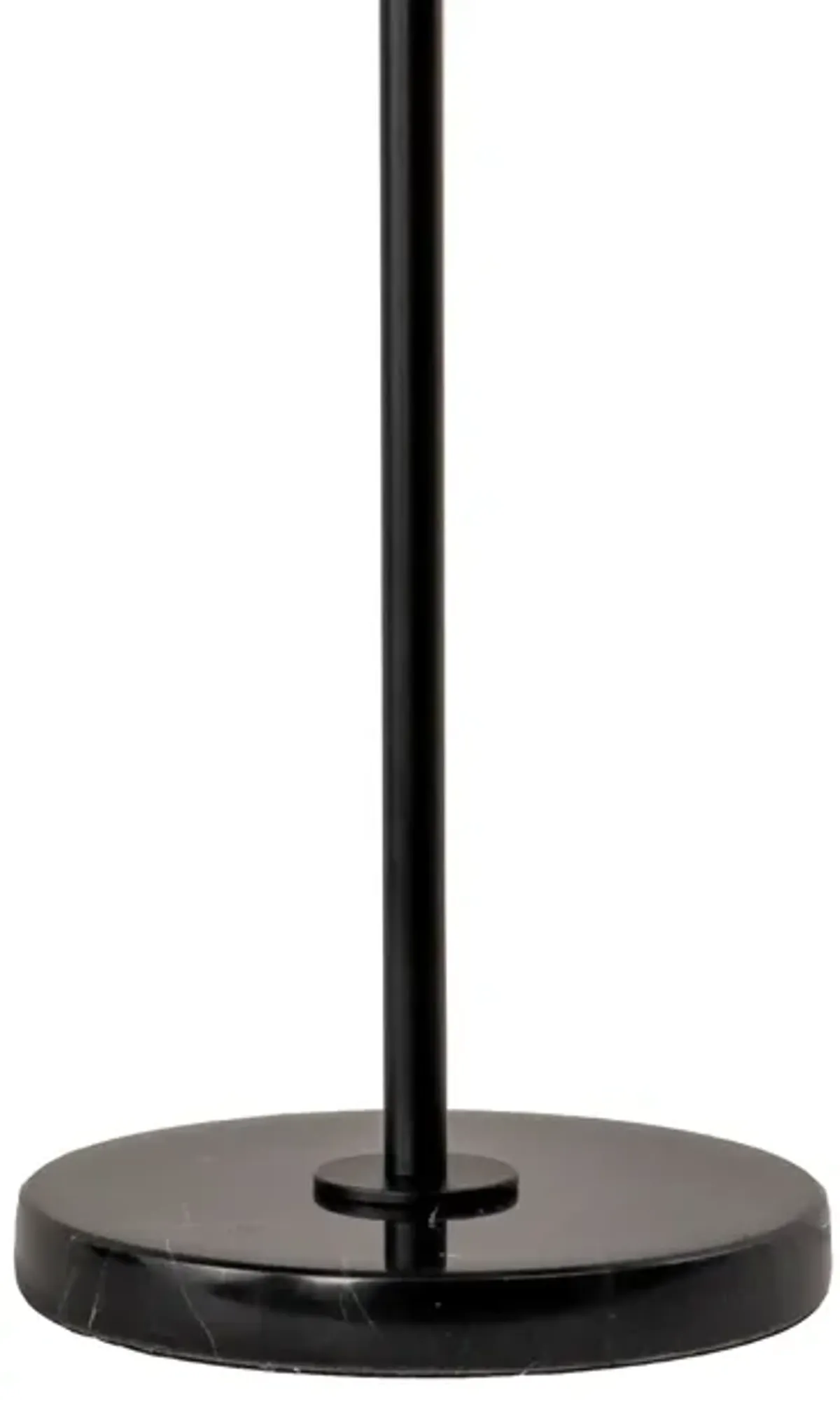 38-inch Iron Torchiere Industrial Table Lamp