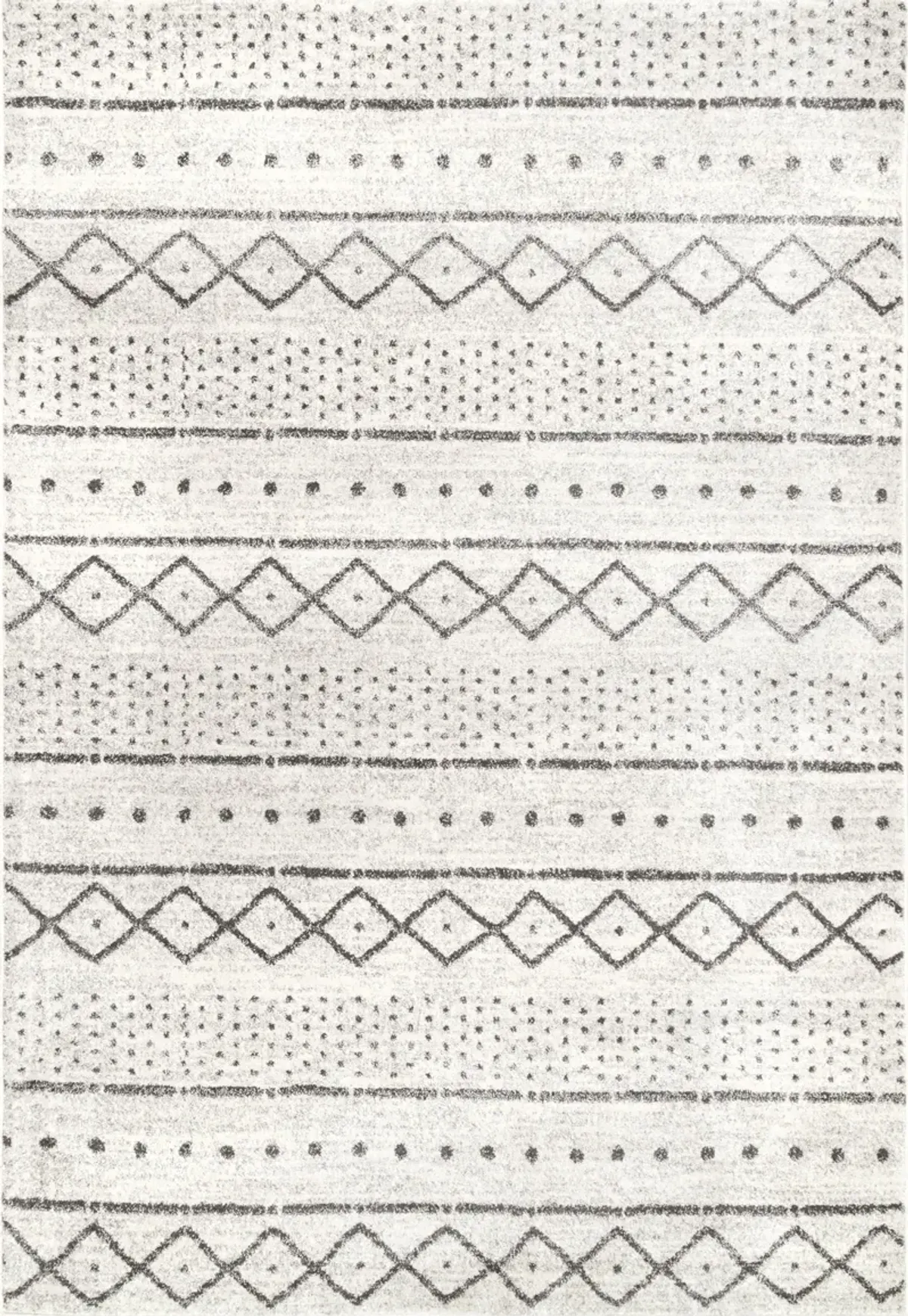 Striped Geometric Rug