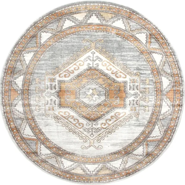 Faded Geometric Rug