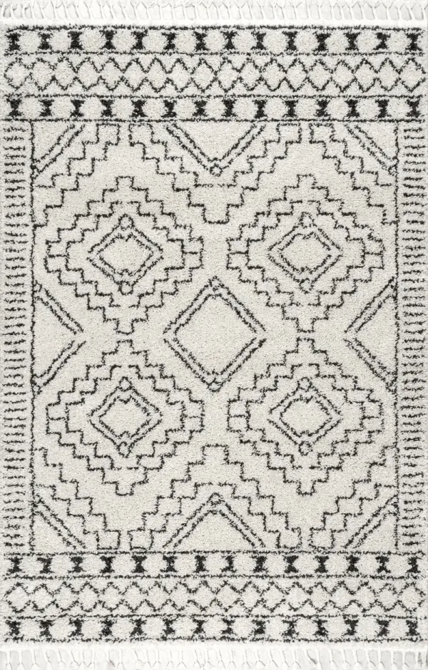 Moroccan Tasseled Rug