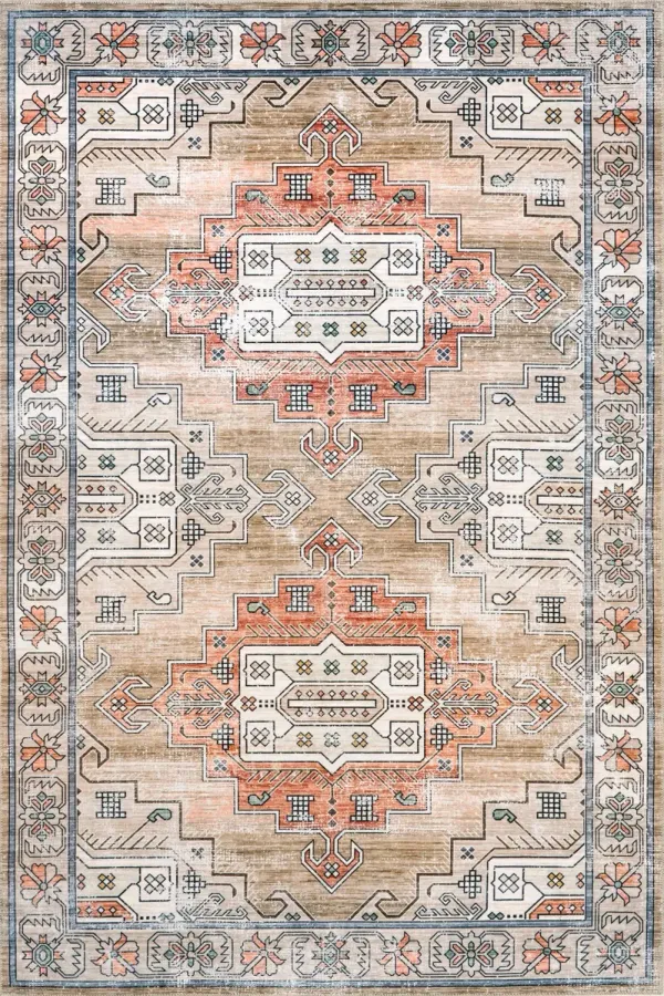 Maye Persian Washable Rug