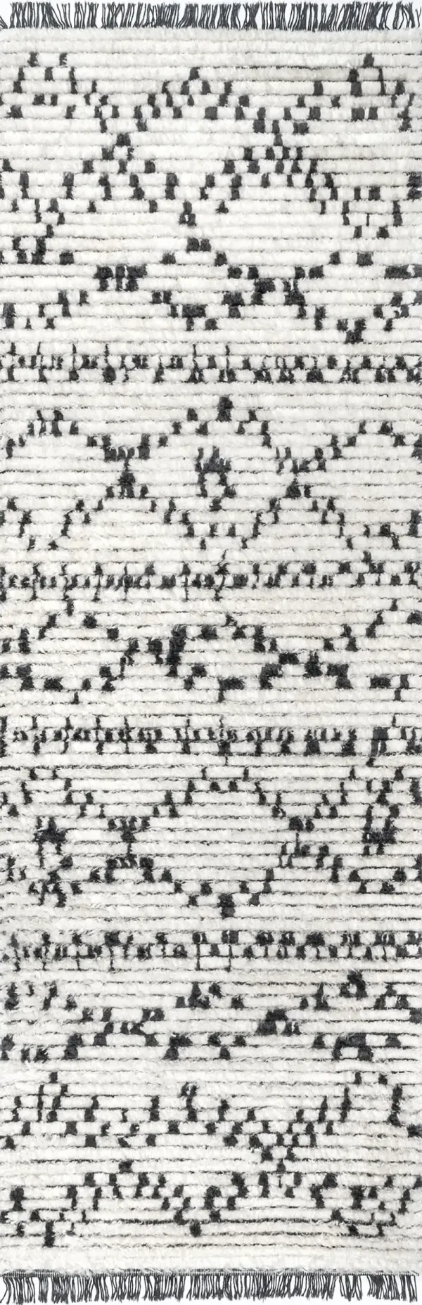 Lilith Stippled Tasseled Rug