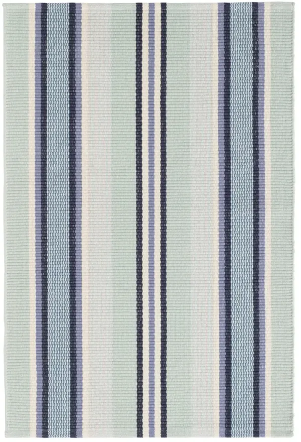 Barbados Stripe Handwoven Cotton Rug
