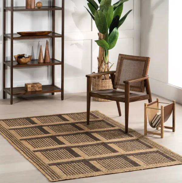 Merna Magic Tiled Jute Rug