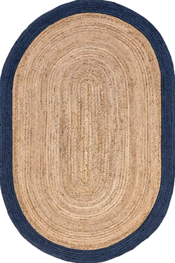 Jute Simple Border Rug