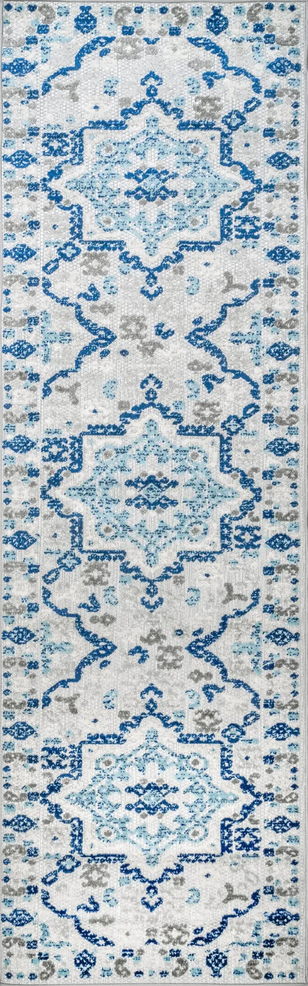 Castle Medallion Indoor/Outdoor Rug